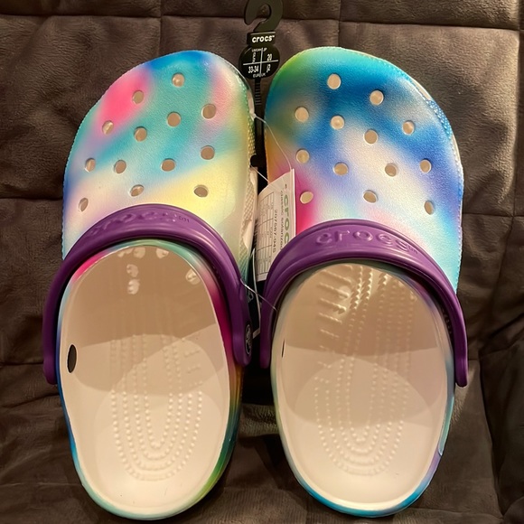 CROCS Other - NEW Classic Solarized Crocs Juniors size 2
